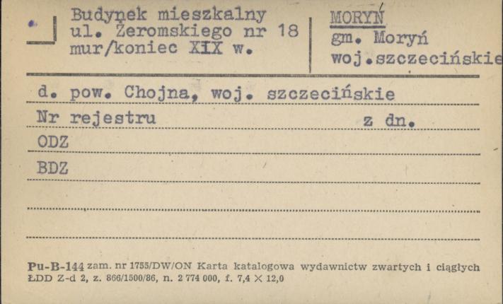 budynek mieszkalny, skan 1