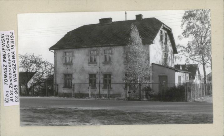 dom mieszkalny, ob. posterunek policji, skan 2