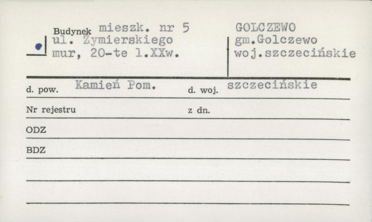 budynek mieszkalny, skan 1
