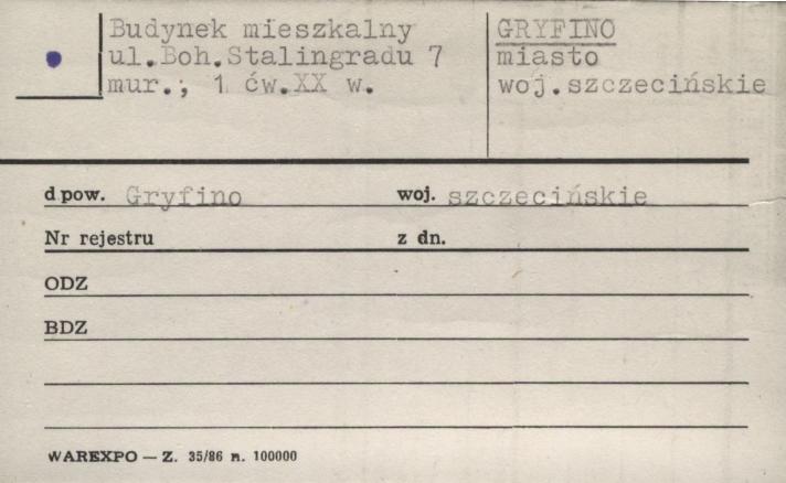 budynek mieszkalny, skan 1