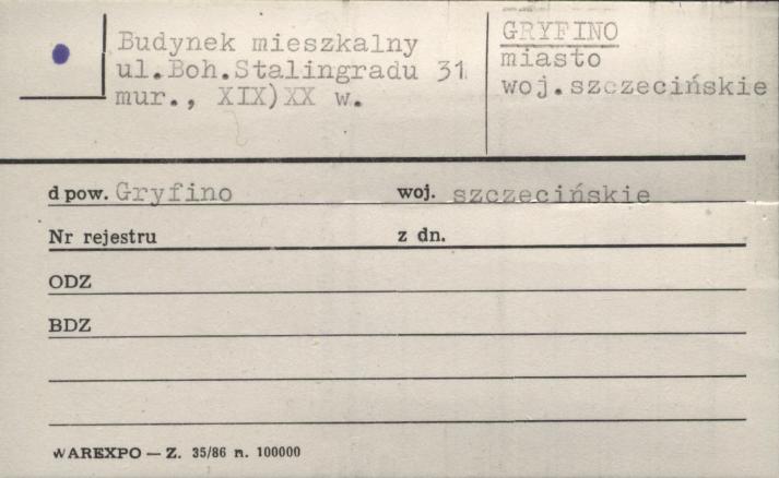 budynek mieszkalny, skan 1
