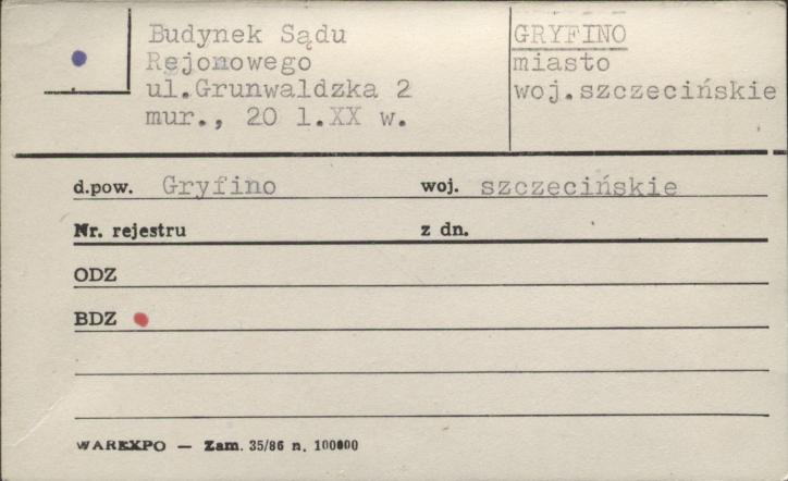 budynek sądu rejonowego, skan 1