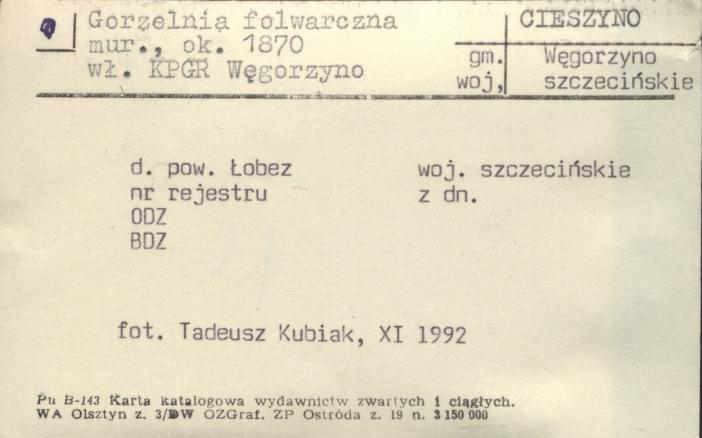 gorzelnia w zespole folwarcznym, skan 1