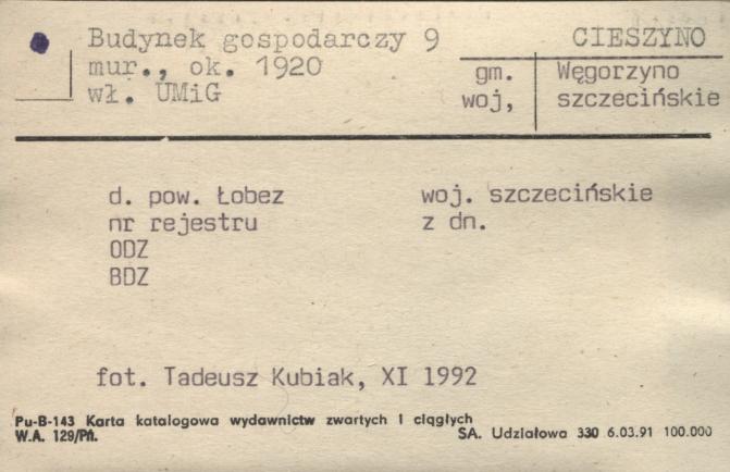 budynek gospodarczy, skan 1