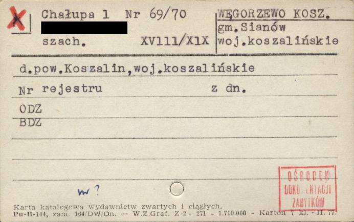 chałupa I, skan 1