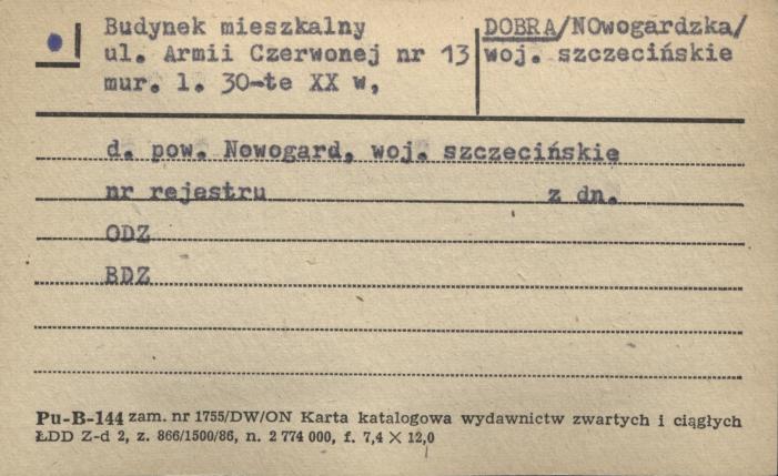 budynek mieszkalny, skan 1