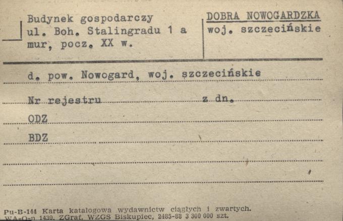 budynek gospodarczy, skan 1