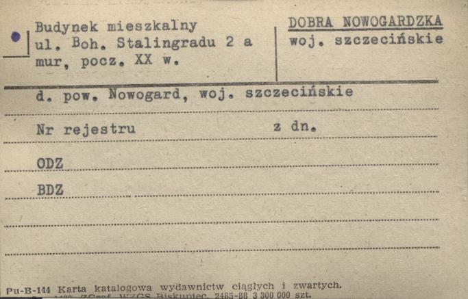 budynek mieszkalny, skan 1