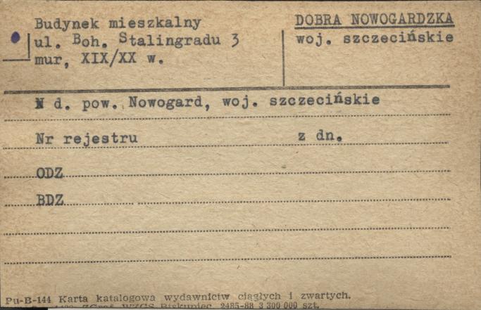 budynek mieszkalny, skan 1