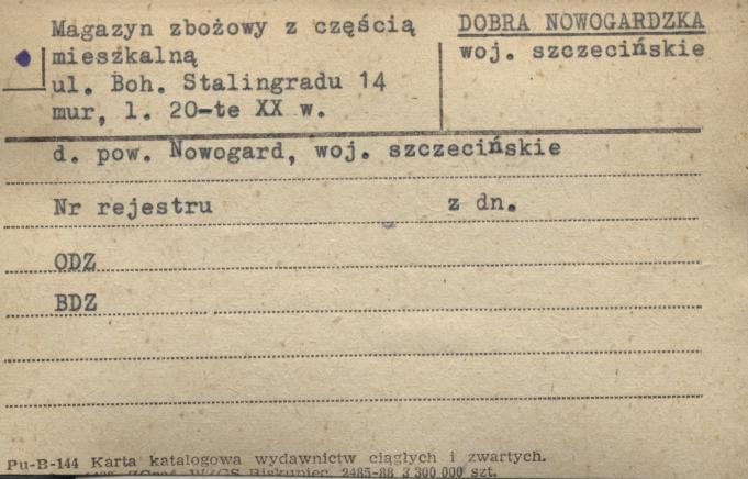 magazyn zbożowy z częścią mieszkalną, skan 1
