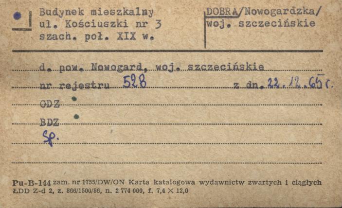 budynek mieszkalny, skan 1