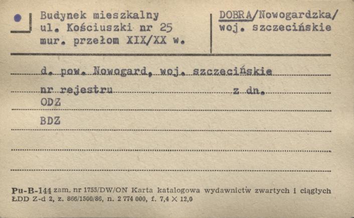 budynek mieszkalny, skan 1