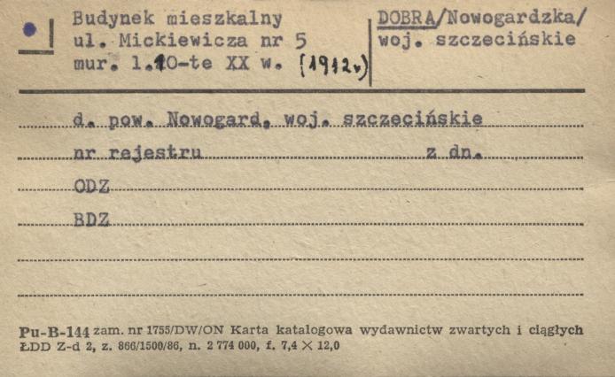 budynek mieszkalny, skan 1