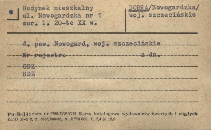 budynek mieszkalny, skan 1