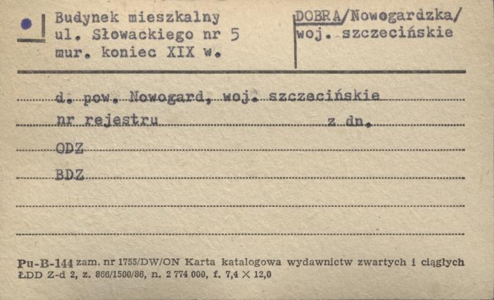 budynek mieszkalny, skan 1