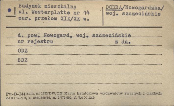 budynek mieszkalny, skan 1