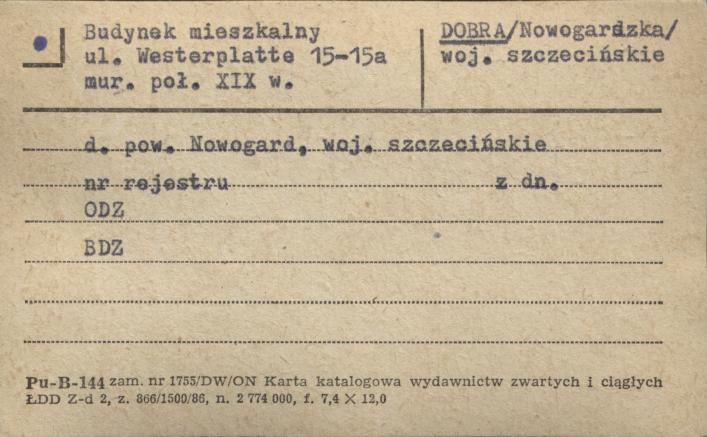 budynek mieszkalny, skan 1