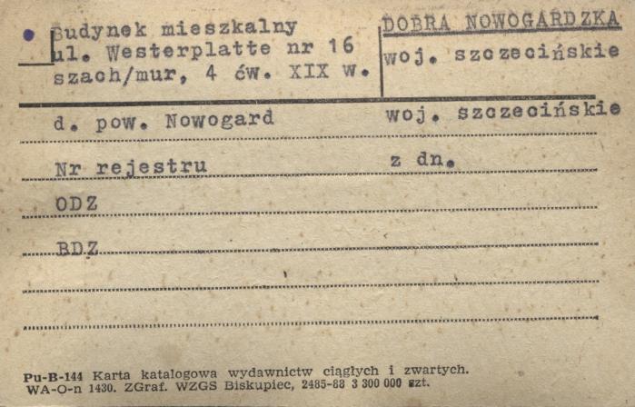 budynek mieszkalny, skan 1