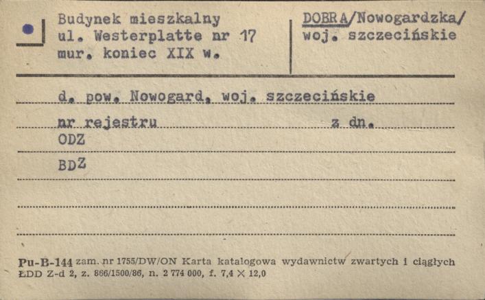 budynek mieszkalny, skan 1