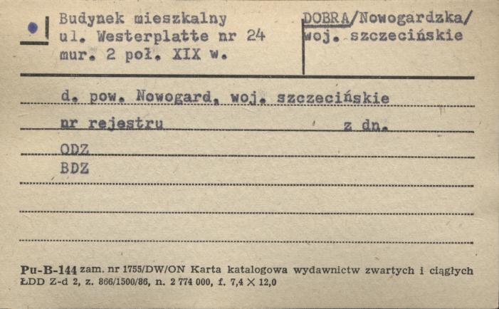 budynek mieszkalny, skan 1
