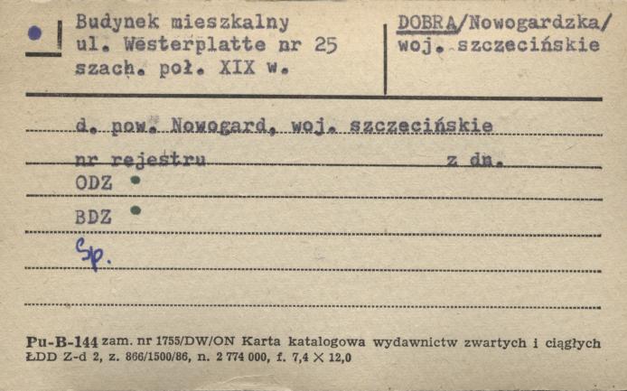 budynek mieszkalny, skan 1