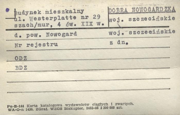 budynek mieszkalny, skan 1