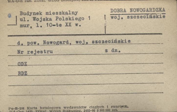 budynek mieszkalny, skan 1