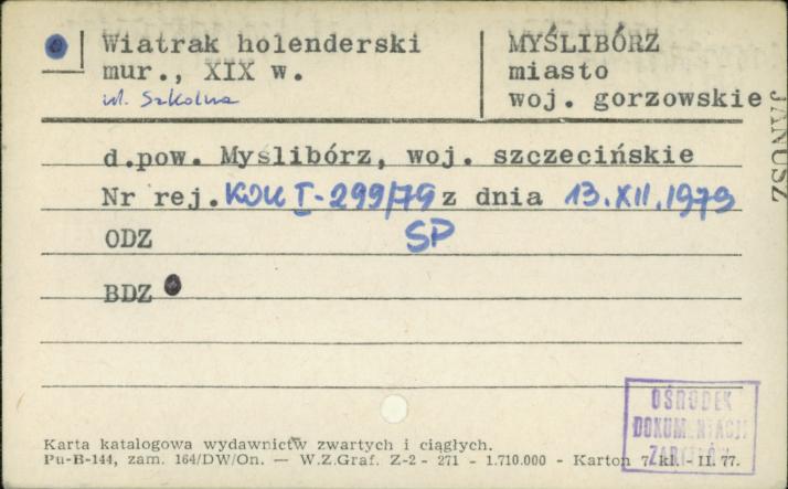 wiatrak holenderski, skan 1