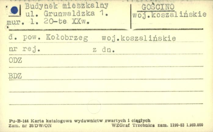budynek mieszkalny, skan 1