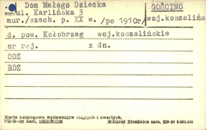 dom małego dziecka, skan 1