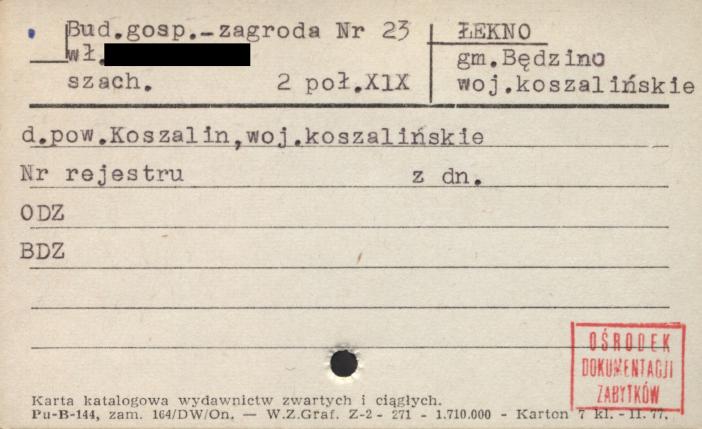 budynek gospodarczy - zagroda, skan 1
