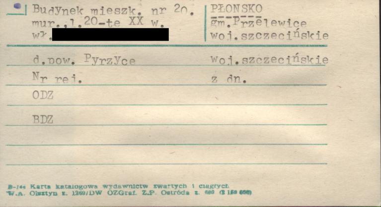 budynek mieszkalny, skan 1