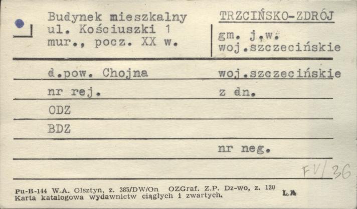 budynek mieszkalny, skan 1
