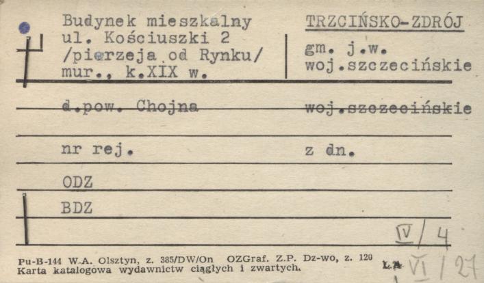 budynek mieszkalny (pierzeja od Rynku), skan 1