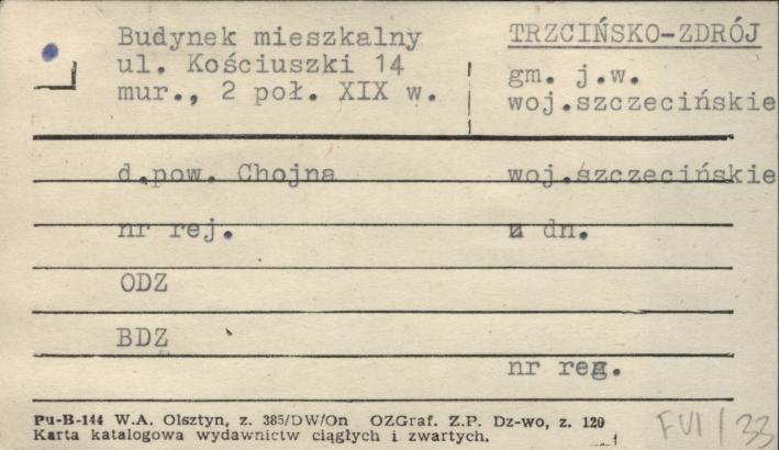 budynek mieszkalny, skan 1