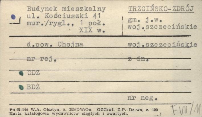 budynek mieszkalny, skan 1