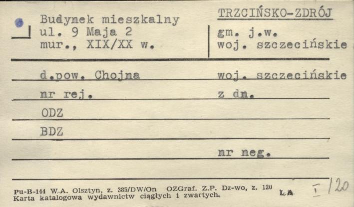 budynek mieszkalny, skan 1