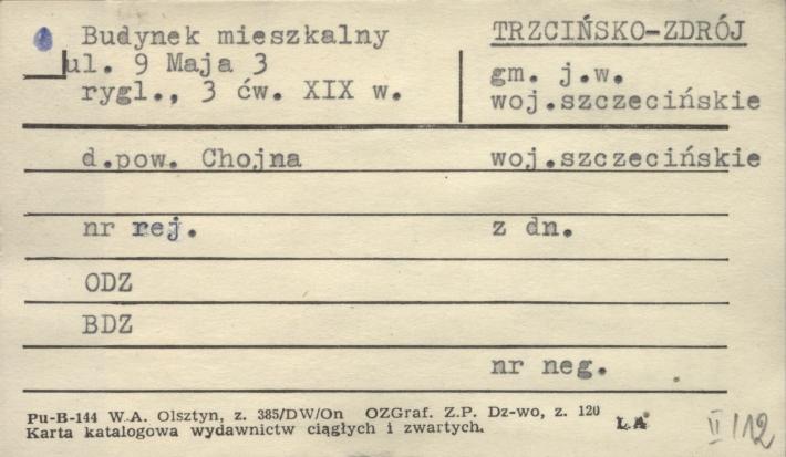 budynek mieszkalny, skan 1