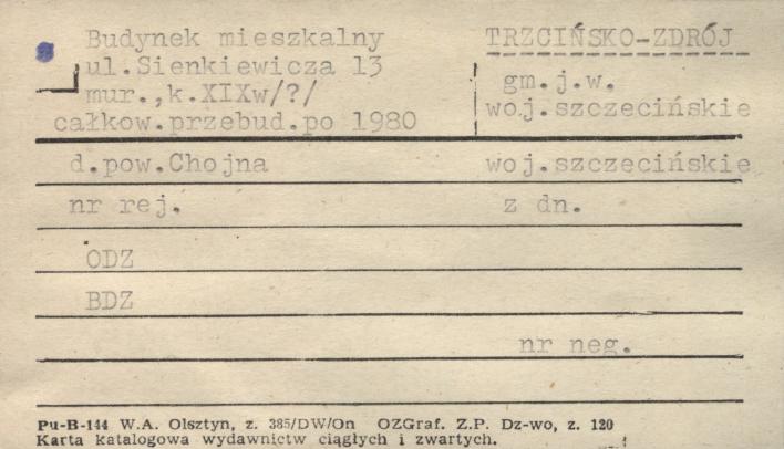 budynek mieszkalny, skan 1