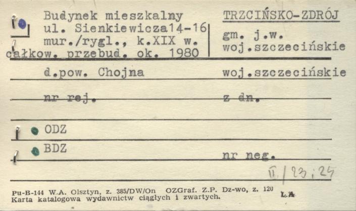 budynek mieszkalny, skan 1