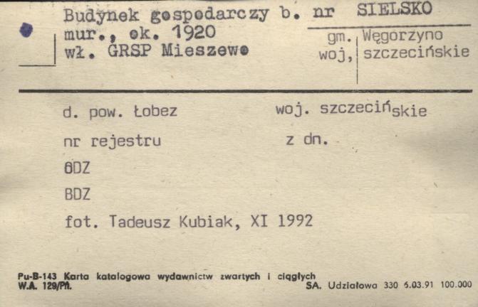 budynek gospodarczy, skan 1