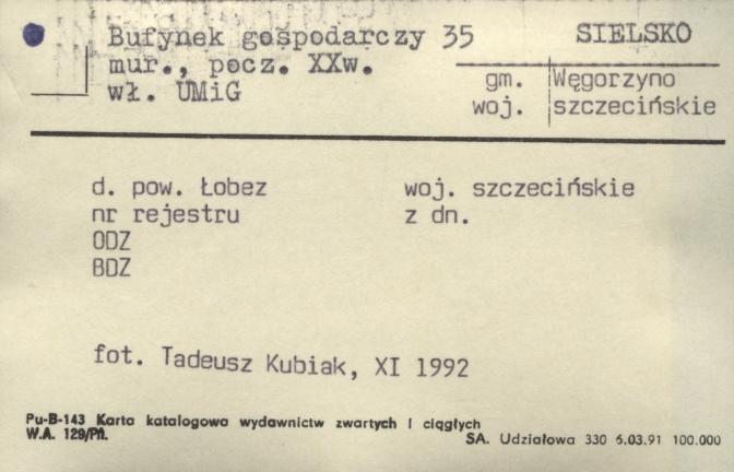 budynek gospodarczy, skan 1