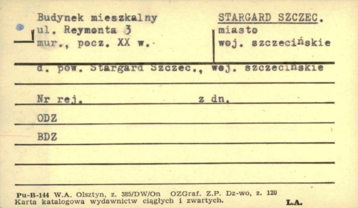 budynek mieszkalny, skan 1