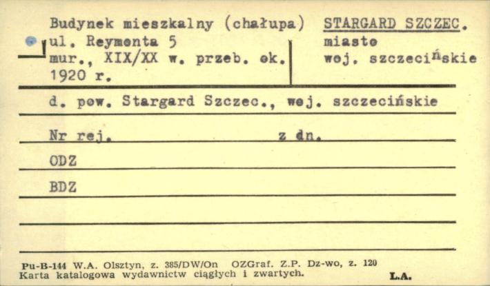 budynek mieszkalny (chałupa), skan 1