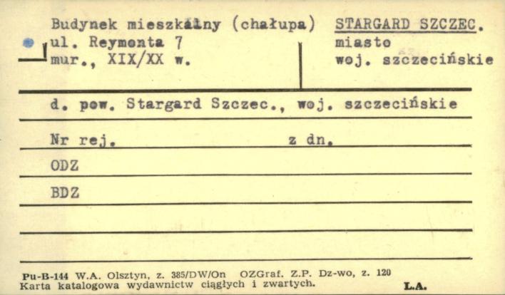 budynek mieszkalny (chałupa), skan 1