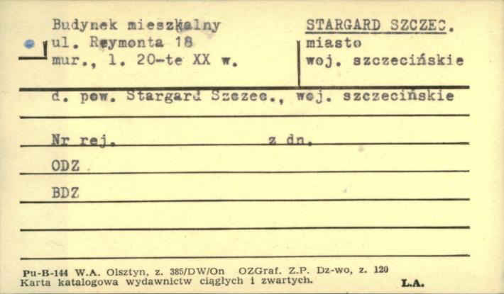 budynek mieszkalny, skan 1