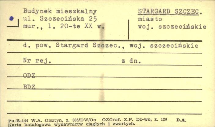 budynek mieszkalny, skan 1