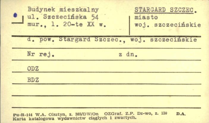 budynek mieszkalny, skan 1