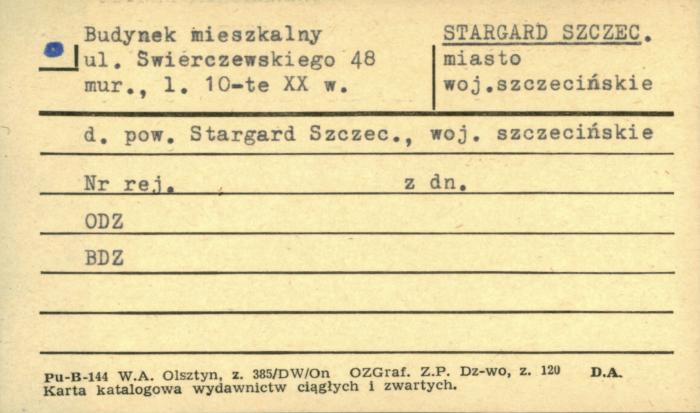 budynek mieszkalny, skan 1