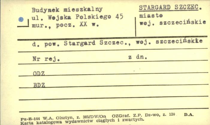 budynek mieszkalny, skan 1